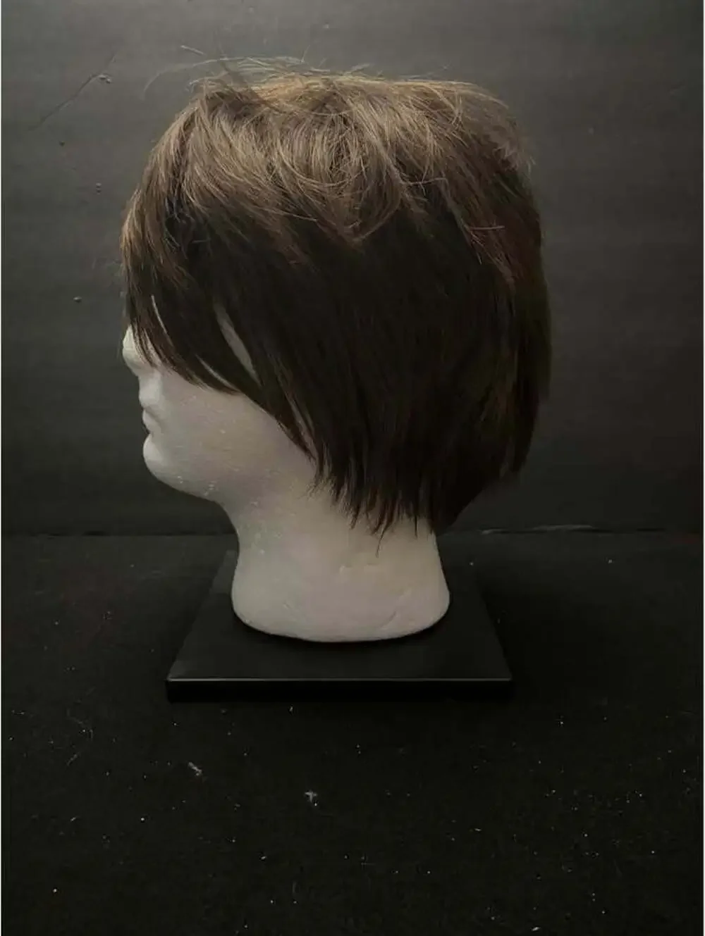 Short Brown Synthetic Wig